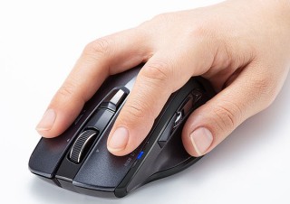 サンワサプライ、一気にページを下げられる「高速スクロールマウス」を発売