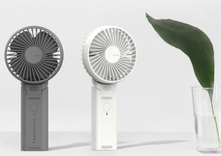 MEDIK、置いたり持ったりした状態で使える「3WAY首掛け扇風機」を発売
