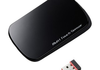 サンワサプライ、マルチタッチセンサー内蔵USBワイヤレスマウス