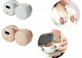 アイキューラボ、ネック部分を曲げて好みの風向きに調節できるネックファンを発売