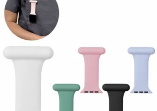 アイキューラボ、腕に時計を装着できない人向けのApple Watch用シリコンナースバンドを発売