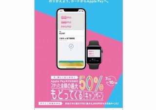 PASMO、電車利用などで50％がキャッシュバックされるキャンペーン実施