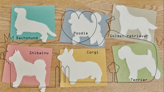 リプラグ、美濃和紙を使ったグリーティングカード「Washi犬」をリニューアル発売