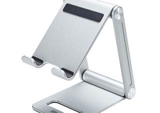 サンワサプライ、角度と高さを調節できるアルミ製のスマホスタンド「PDA-STN51S」を発売