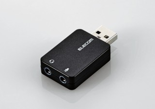 エレコム、手持ちのイヤホンをUSB接続で使える2種の変換アダプタを発売