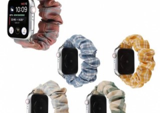 アイキューラボ、Apple Watch用のシュシュバンドとヘアシュシュのセットを発売