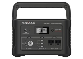 KENWOOD、大容量バッテリーを搭載したポータブル電源を発売