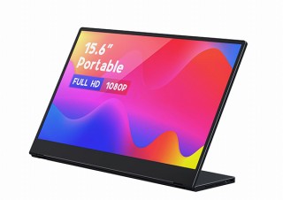 リンクス、15.6型のモバイル液晶ディスプレイ「FreeAngle 15.6”」を発売
