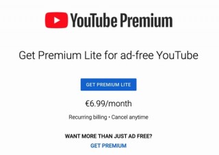 YouTubeの広告を消して月額約900円の“ライト”がテスト中。日本は約680円かも