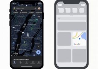 iPhoneのGoogleマップがダークモードやウィジェットなどの新機能を追加