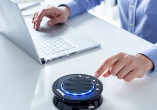 サンワサプライ、マイクとスピーカーを1台にまとめたスピーカーフォン「MM-BTMSP2」を発売