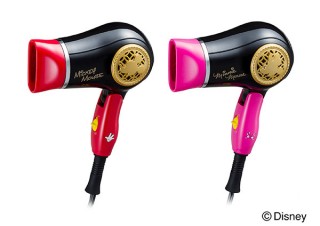 小泉成器、ミッキーマウスやミニーマウスの手のひらサイズドライヤーを発売
