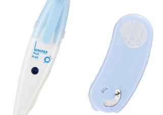 プラス、本体樹脂に抗菌剤を配合した修正テープとテープのりを発売