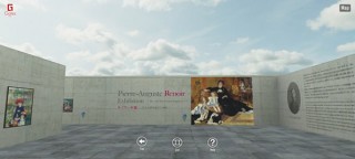 麗⼈社、バーチャル展⽰「ルノワール展 － 幸せを描き続けた画家 －」をWebで公開