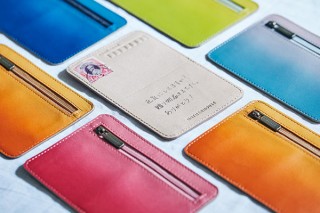 マザーハウス、ポスト投函も可能な5色バリエーションの「革のハガキ」を発売