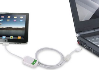サンコー、専用ACアダプタ不要で、どこのPCからでもiPadに充電・同期ができる便利なケーブル