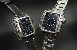 ファクタスデザイン、心電図App対応のApple Watch用チタニウムジャケットを発売