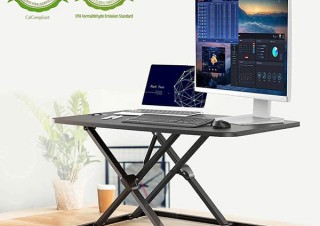 サウザンドショアス、ガス圧式で高さ調整できる「Ohuhu 昇降式スタンディングデスク」を発売