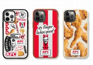 ケンタッキーフライドチキン柄でスマホなど飾れる「KFC×CASETiFYコレクション」発表