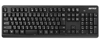 バッファロー、最大3台までのマルチペアリング対応のBTキーボード「BSKBB100BK」