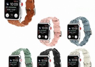 アイキューラボ、Apple Watch用のラティスレザーベルトを発売