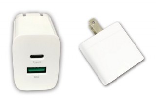 ゲオ、2ポート搭載でUSB PDにも対応するAC充電器「GO-PDUS2P20WH」を税込999円で販売