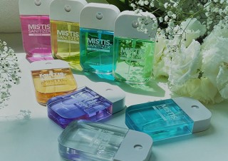 大雅、カラフルなボトルに入ったアロマ除菌スプレー「MISTIS SANITIZER」を発売