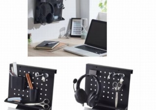 エレコム、壁面収納用オーガナイザーとモニタースタンドを発売