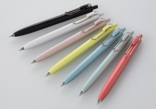 三菱鉛筆、軸色にフェイデッドカラーを採用したボールペン「uni-ball oneF」を発売