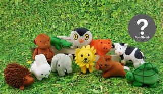 キデイランド、手のひらサイズの「ブルーナアニマルズむにゅぐるみマスコット」を発売