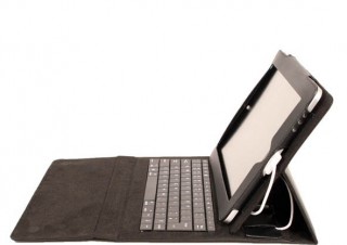 サンコー、キーボード付iPad革ケース