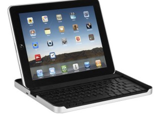 コスモウェブ、カバーにもなるiPad用Bluetoothキーボード「ZAGGmateキーボード」