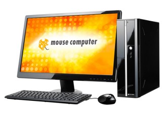 マウス、4万円台から購入できるSandy Bridge搭載デスクトップPC2モデル