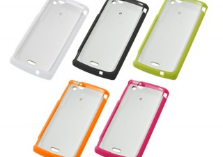 グリーンハウス、Xperia arc用ケース3種類