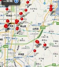 エーテック、国宝（建物）の位置を地図上に素早く表示するiPhoneアプリ