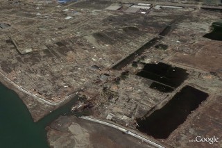 Google、被災地のより詳細な航空写真を公開