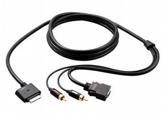 ロジテック、iPod/iPhone/iPadをD端子搭載テレビに接続できるケーブル