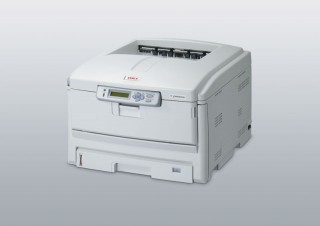 カラー毎分30枚を実現、A3コンパクトLEDプリンタ