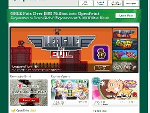 グリー、OpenFeintを子会社化―世界最大級のソーシャルプラットフォーム構築