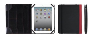 プレアデス、右からでも左からでも使えるiPad 2用レザーケース