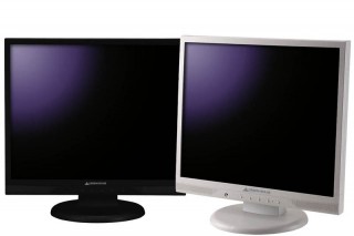 ワイド視野角の17型TFTカラー液晶ディスプレイ