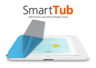 iPad2の「風呂のフタ」カバーと一緒に楽しめるアプリ「Smart Tub」