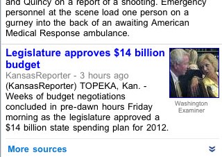 Google News for Mobileで位置情報によるローカルニュース表示が可能に