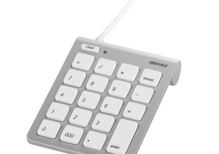バッファローコクヨ、Mac専用テンキーボード「BSTK08Mシリーズ」