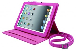 リンクス、ストラップとスタイラスペン付属のiPad 2専用スタンドケースを発売