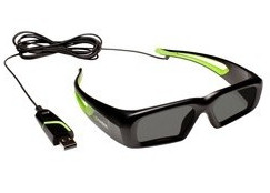 NVIDIA、USB接続の3Dメガネ「3D Vision wired glasses」を発表