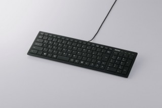 バッファローコクヨ、英語表記のみの薄型キーボードを発売
