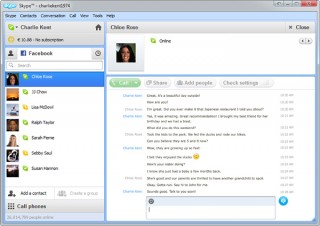 スカイプ、Facebookとの連携機能を追加した「Skype5.5 for Windows」のベータ版