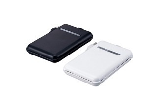 ケーブル収納機構を実装 ポータブルHDD