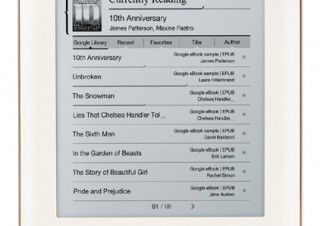 グーグル、電子書籍サービス「Google eBooks」の専用端末「Story HD」を発売へ